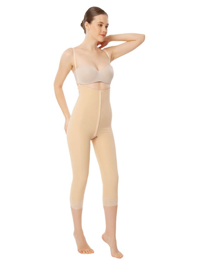 REF 121 Hooked Under Breast - Below Knee Liposuction Garment