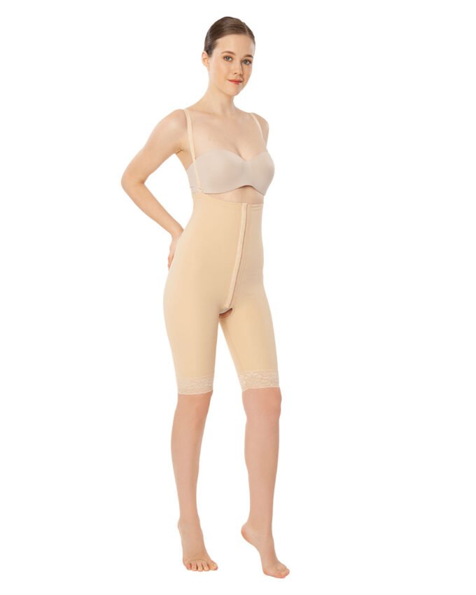 REF 122 Hooked Under Breast - Above Knee Liposuction Garment