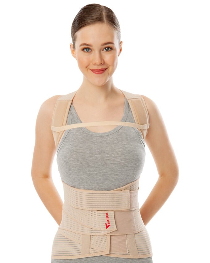 REF 140 Elastic Dorsolomber Corset(Height Adjustable)