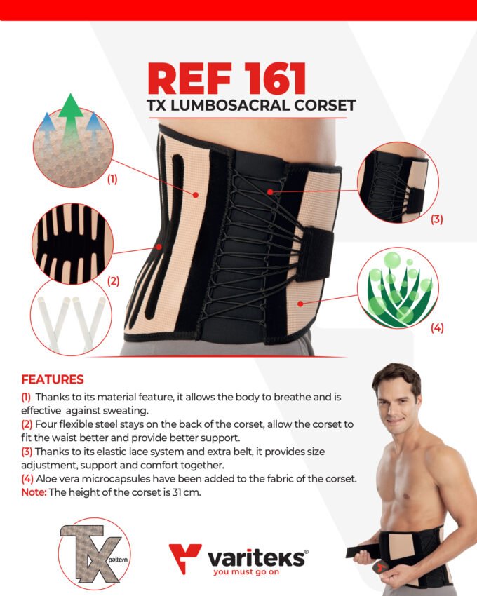 REF 161 TX Lumbosacral Corset