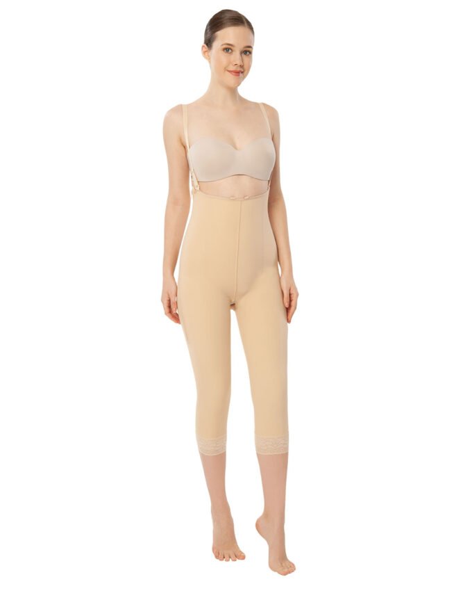 REF 221 Zippered Under Breast - Below Knee / Extended Back Liposuction Garment