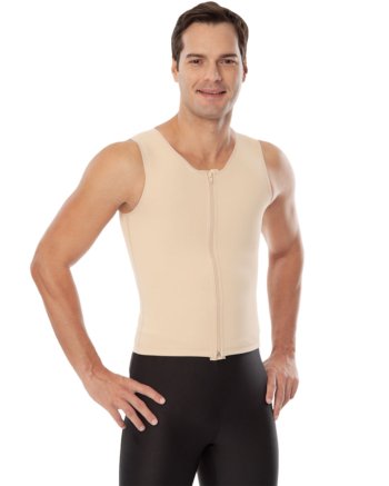 REF 240 Zippered Male Gynecomastia Vest