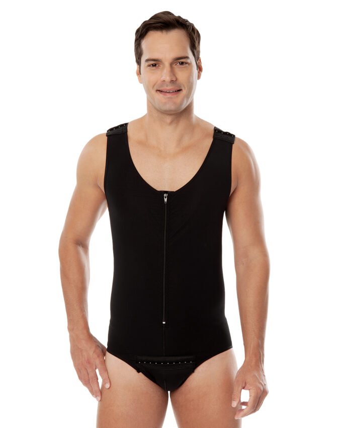 REF 241 Zippered Panty Male Liposuctıon Body Garment