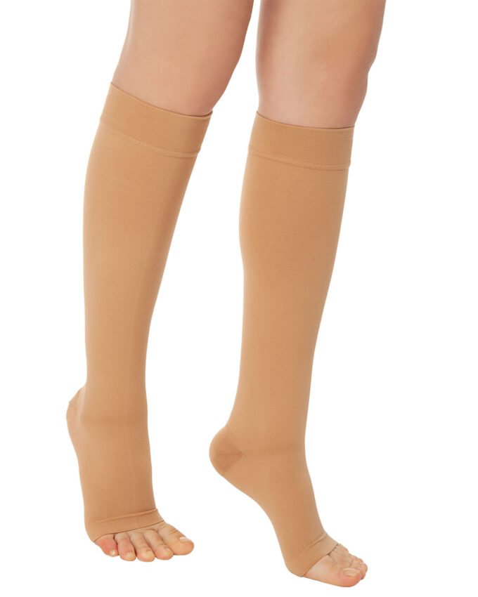 REF 902 Knee High Varicose Stocking (Open Toe)