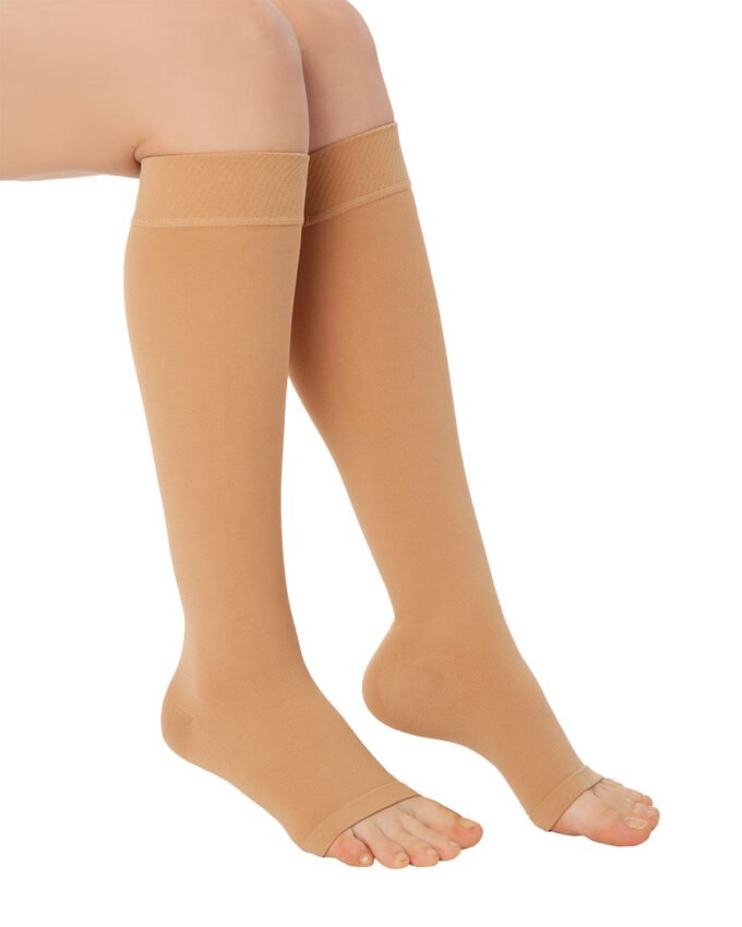 REF 902 Knee High Varicose Stocking (Open Toe)