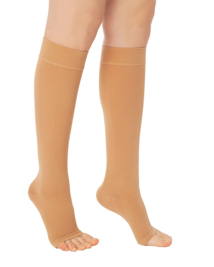 REF 902 Knee High Varicose Stocking (Open Toe)