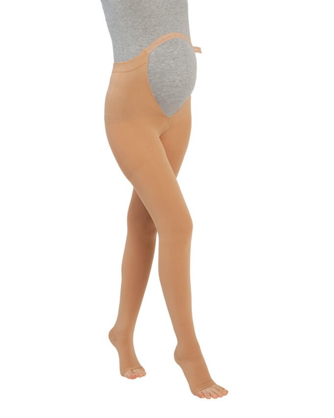 REF 917 Pregnancy Pantyhose Varicose Stocking (Open Toe)
