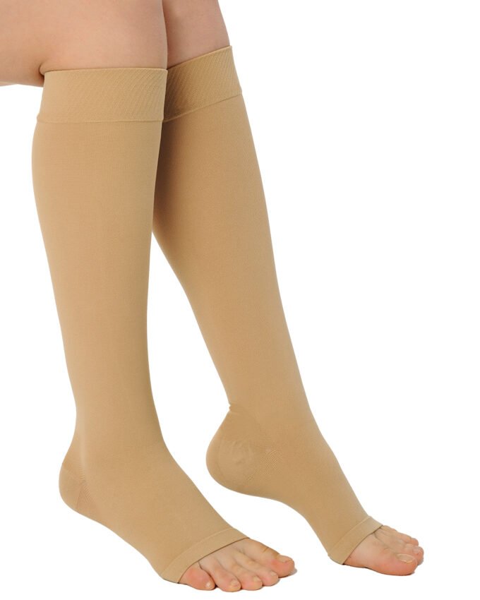 REF 922 Knee High Varicose Stocking (Open Toe)